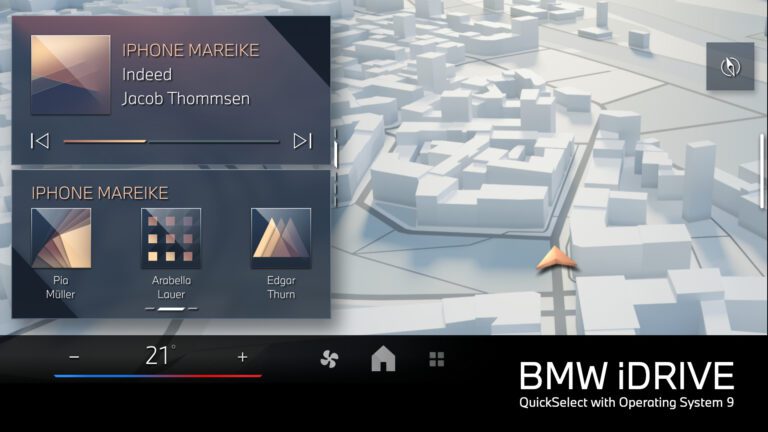 BMW prezentuje najnowszą wersję systemu BMW iDrive.
